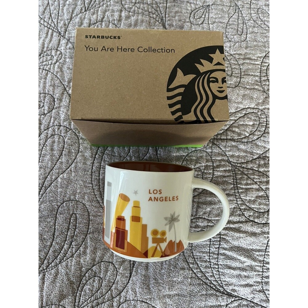 Starbucks You Are Here Los Angeles Coffee Mug 14 Oz